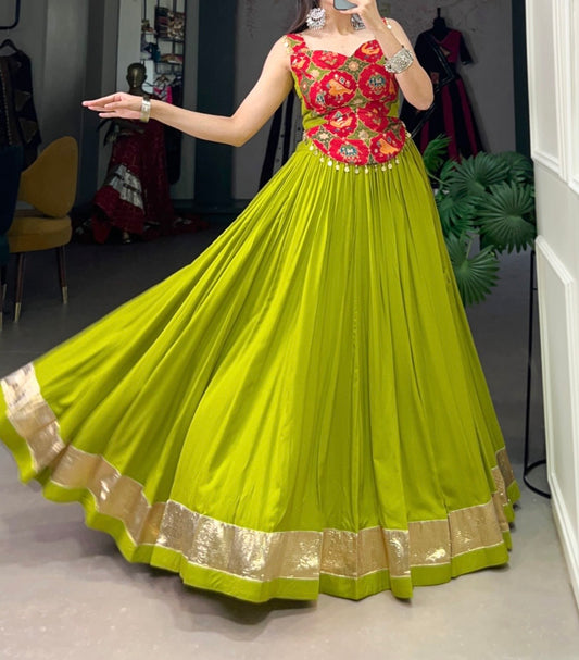 Silk Fusion Lehenga Set