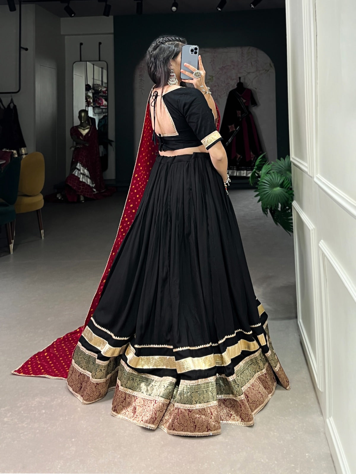 Gota Lace Lehenga Choli
