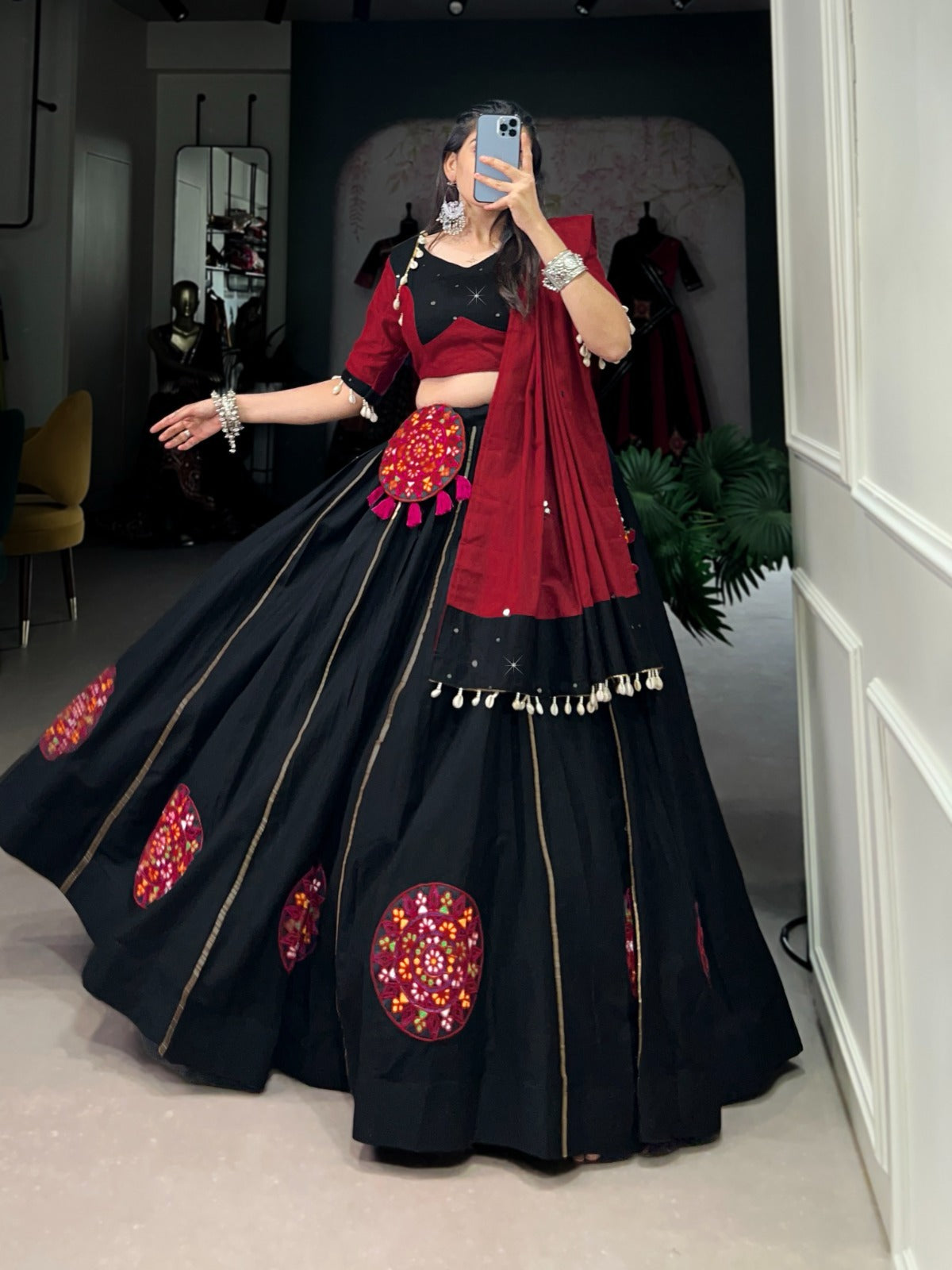 Nava Durga Lehenga Choli