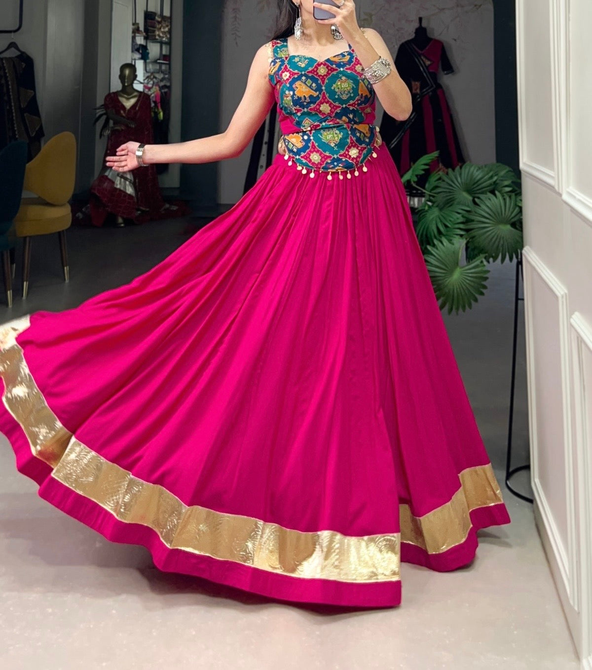 Silk Fusion Lehenga Set